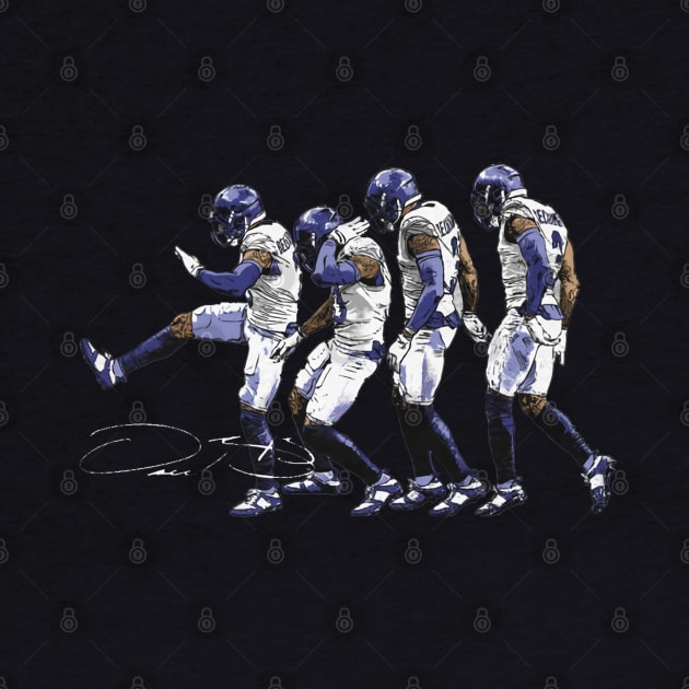 Odell Beckham Jr. Los Angeles R Moonwalk by MASTER_SHAOLIN